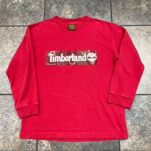 Boy’s/Kid’s VTG Timberland Long Sleeve T-Shirt Size Small